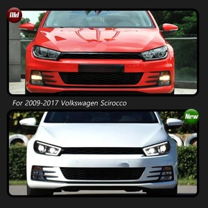 Faros Delanteros HETOP <span class=keywords><strong>Scirocco</strong></span> 2009-2017, Lentes LED Mejoradas, Accesorios para Automóviles, Gran Venta, Plug and Play, DRL para Volkswagen - Product Image 2
