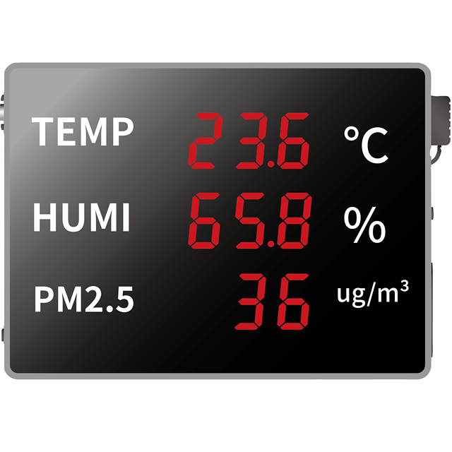New LED Large-screen air Quality Display Screen. New Product Launched Thermometer/temperature and Humidity Monitoring System