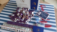 Jeu de Mahjong Américain Thème Halloween Personnalisé, 160 Tuiles Peintes à la Main, Jeu de Mahjong en Acrylique Premium avec Carte de Règles 2026 pour Fête