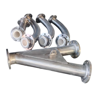 Tubo in Acciaio Inossidabile ad Alta Resistenza all'Usura con Rivestimento in Ceramica di Allumina, Vendita Diretta dalla Fabbrica - Product Image 1