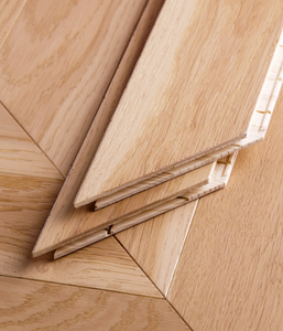 [Nombre: nube flotante] Suelo de <span class=keywords><strong>madera</strong></span> de ingeniería de 3 capas de <span class=keywords><strong>roble</strong></span> blanco europeo en espiga - Product Image 4
