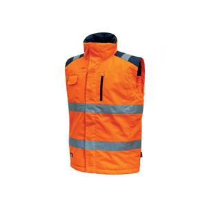 Chaleco acolchado Prime Orange Fluo-EAN 8033546385906 CHAQUETAS DE TRABAJO CHAQUETAS SOFTSHELL DE VERANO DE 1/2" - Product Image 1