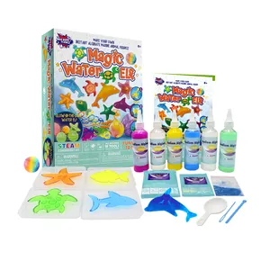 Amazing STEM Educational Science Toys for Kids Playing & DIY Experiments Magic Water Elf Kit Marine Animals