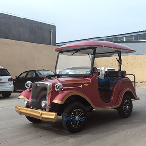 Carrito de Cine con Diseño de Auto Clásico Vintage, Eléctrico de 4 Ruedas, para Hoteles y Aeropuertos - Product Image 2