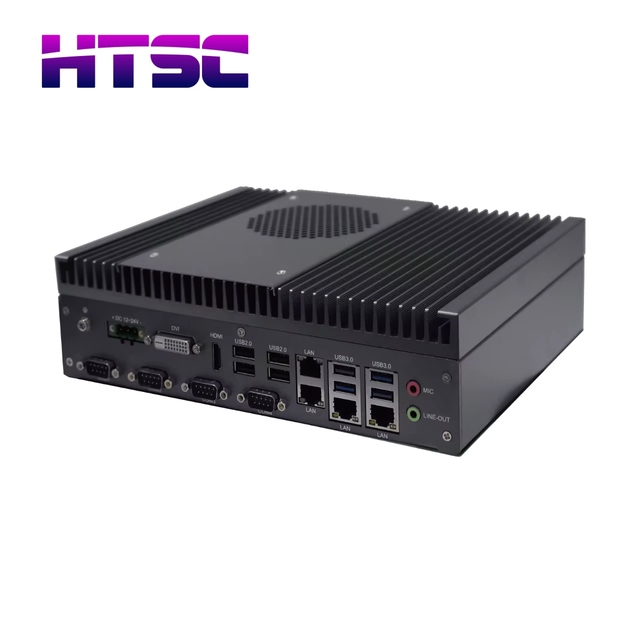 Mini Industrial Computer Without Fan Cooling Micro Industrial Control Computer