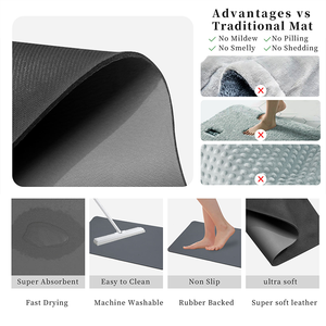 3.0Mm Trắng PVC Da Sàn Thảm Chất Liệu Cuộn Bệnh Viện Phòng Tắm Mat Sàn Vinyl In Bọc Cho Đồ Nội Thất Lót - Product Image 6