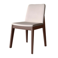 Chaises de salle à manger en bois massif pour usage domestique, chaises à dossier design pour salons de thé, chaises modernes et simples pour hôtels et restaurants
