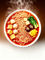Nouilles instantanées Hot Pot non frites, ramen longues et moelleuses à longue cuisson, petit-déjeuner sain, Malatang, farine de blé, 60g, durée de conservation 365 jours, en vrac
