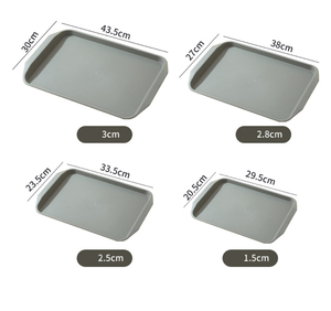 Frost Blister Process Plastic <strong>Tray</strong> for Serving Appetizers Snacks <strong>Desserts</strong>-Modern Style for Sushi Pizza Candy Cake Chewing Gum - Product Image 6