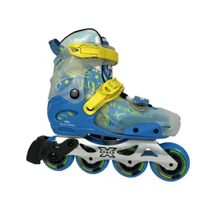 直列速度溜冰鞋可调式旱冰鞋儿童旱冰鞋制造商