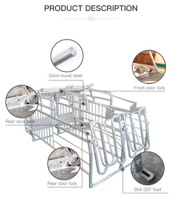 Nuevo Corral de Gestación para Cerdas con Acceso Libre, Construcción de Acero Galvanizado, Diseño Duradero - Product Image 6