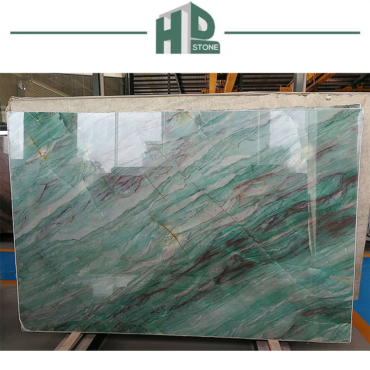 Brazil Luxury Stone Olive Green Granite Stone for Countertops in Bathroom