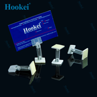 Hookei PVC Printing Shelf Danglers/Shelf Talkers/Shelf Wobbler pour les rayonnages de supermarché