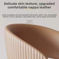 Fauteuil de salle à manger en acier inoxydable de style italien, luxe léger, design moderne et minimaliste, édition designer 2024, nouveau modèle