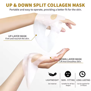 Mascarilla Facial Coreana de Colágeno <span class=keywords><strong>Bio</strong></span>, Hidratante Profunda, Nocturna, con Vitamina E y Ácido Hialurónico, Blanqueadora, Cuidado de la Piel, OEM, ODM - Product Image 4