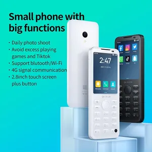 Bán Chạy Qin F21 Pro, 3GB + 32GB 2.8 Inch, Android 11 Mtk6761 Quad-Core lên đến 2.0GHz, 21 Phím 4G Mini Điện Thoại Tính Năng Điện Thoại