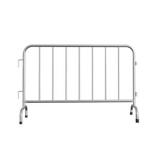 Fábrica de acero duradero resistente Barricada ironFrame Galvanizado Temporal Control de multitudes Valla Construcción de carreteras Eventos Bajo - Product Image 2