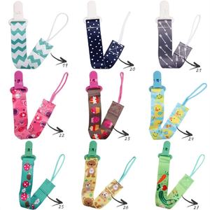 Cadena de clip para chupete de bebé al por mayor, soporte para chupete de niños, sujetachupetes - Product Image 6