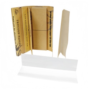 กระดาษมวนบุหรี่ TRUCSON Brown Square Classic ขนาด 1 1/4 จำนวน 50 แผ่น พร้อมทิปกรอง 50 แผ่น+50 ทิป/เล่ม 24 เล่ม/กล่อง - Product Image 2