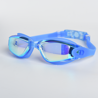 Lunettes de natation de compétition pour adultes YL500 avec 3 ponts de nez interchangeables, verres transparents, miroir or, argent, bleu, rose