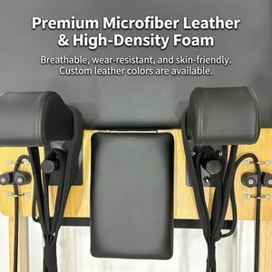 Macchina <span class=keywords><strong>Pilates</strong></span> <span class=keywords><strong>Reformer</strong></span> a Prezzo di Fabbrica, Certificata CE, Pieghevole in Legno di Quercia <span class=keywords><strong>per</strong></span> Studio Commerciale e <span class=keywords><strong>Casa</strong></span> - Product Image 3