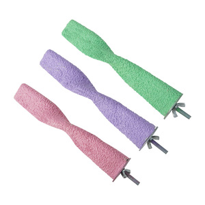 Percha de cuerda trenzada universal-Soporte de recorte de garra de resina ecológico para pájaros y todas las jaulas - Product Image 5