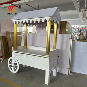 LEDA Chariot de présentation moderne en métal détachable pour desserts et bonbons, idéal pour mariages et événements – Nouvelle Arrivée - Product Image 1