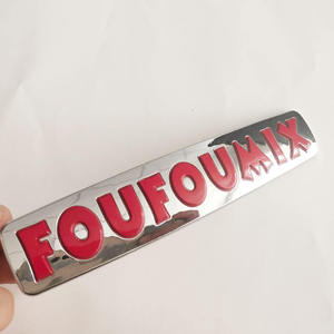 Custom <strong>Chrome</strong> ABS Plastic Car Emblem 3D <strong>Chrome</strong> Letters Car Emblem Make Your Own Auto Emblem Car Badge With AUTO Standard <strong>Tape</strong> - Product Image 3