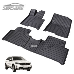 SONSANG usine en gros TPE tapis de sol de <span class=keywords><strong>voiture</strong></span> pour KIA Sorento 2024 tapis de <span class=keywords><strong>voiture</strong></span> 3D personnalisé tapis de <span class=keywords><strong>voiture</strong></span> imperméables antidérapants - Product Image 2