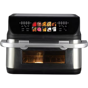 New Smart Colorful Screen Design <b>Airfryers</b> Oil Free Digital Dual <b>Baskets</b> Air Fryer 9L 10L 12L, Double Air Air Fryer New Smart Co - Product Image 2