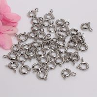 Petit fermoir à vis pour bijoux en laiton plaqué or pour la fabrication de bijoux