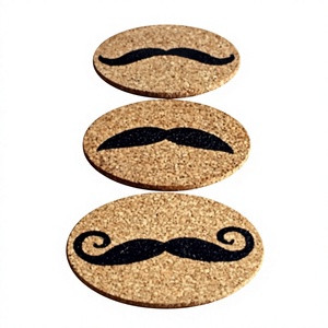 Ensembles de sous-verres en bois personnalisables avec logo, écologiques, style bohème, sets de table, couleurs personnalisées, plusieurs tailles variées - Product Image 6
