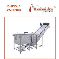 Máquina de Lavado por Burbujas de Diseño Único para Frutas, Verduras y Vegetales de Hoja Verde, Máquina de Limpieza por Burbujas para Procesamiento de Alimentos, Exportación a Granel