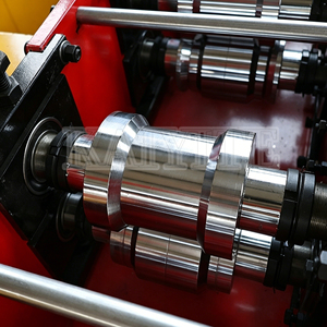 Machine de formage de tuiles de toit métalliques entièrement automatique électrique pour la fabrication de chevrons en <span class=keywords><strong>acier</strong></span> coloré - Product Image 4