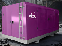 Compresseur d'air à vis haute efficacité, machine à air comprimé 22 bars