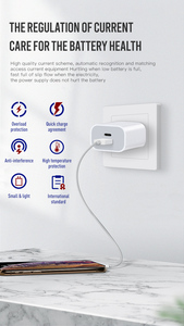 อะแดปเตอร์ชาร์จเร็วคุณภาพพรีเมียมแท้จากโรงงาน 20w 1c 1a Usb-c Usb-a Pd สำหรับมือถือซัมซุง ไอโฟน <span class=keywords><strong>Super</strong></span> <span class=keywords><strong>Si</strong></span> <span class=keywords><strong>Quick</strong></span> <span class=keywords><strong>Charger</strong></span> 20w - Product Image 4
