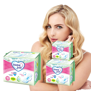 Almohadillas sanitarias orgánicas de anión de superabsorción <span class=keywords><strong>para</strong></span> mujer de 280mm desechables ultrafinas <span class=keywords><strong>para</strong></span> mujer Menstrual - Product Image 3