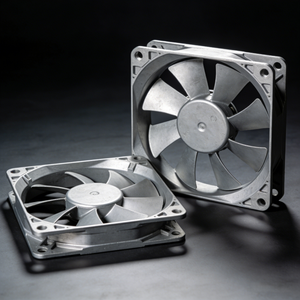 Ventole di Raffreddamento Durevoli con Telaio in Alluminio, Ventola Assiale ad Alta Efficienza <span class=keywords><strong>per</strong></span> Raffreddamento Telaio in Alluminio, Stampaggio Integrale a Pressofusione - Product Image 1