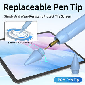 สำหรับ <span class=keywords><strong>Apple</strong></span> iPad <span class=keywords><strong>Pencil</strong></span> รุ่นที่ 1 ปากกาสไตลัสโลหะสำหรับแท็บเล็ต ป้องกันการสัมผัสโดยฝ่ามือ ปากกาสัมผัสแม่เหล็กสำหรับ iPad ปี 2018-2025 - Product Image 4