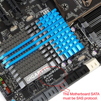 Adattatore da SAS a SATA SFF-8482 29Pin Convertitore da Unità Disco Rigido SAS a SATA 22Pin per Scheda Madre