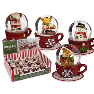 Polyresin <b>snow</b> <b>globe</b>, Christmas figurines, - Product Image 1