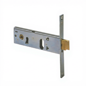 Serrure modèle 4956 pour bandes de verrouillage et loquet intégré, cylindre ovale non inclus - Product Image 1