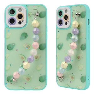 Cover Antiurto per Telefono Colorata in PC TPU con Braccialetto per iPhone 14 15 13 e Samsung Fundas Cover De Celular All'Ingrosso - Product Image 3