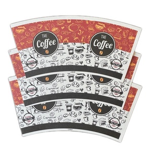 Chuyên Nghiệp Xuất Khẩu Dùng Một Lần Cấp Thực Phẩm Chất Lượng Cao Tráng Duy Nhất Tường Pe Hình Quạt Giấy Cup Fan Nguyên Liệu - Product Image 2