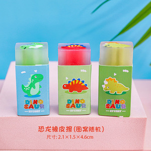 Dễ thương Sandwich sơn tẩy cho học sinh tiểu học văn phòng thi sửa lỗi phim hoạt hình khủng long nhỏ 4B bút chì tẩy - Product Image 6