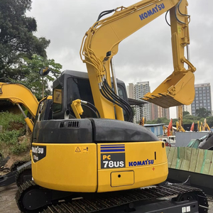 Excavadora hidráulica de cadenas Komatsu PC 78 usada, original de Japón, 7 toneladas, excavadora de segunda mano en venta, excavadora de cadenas Komatsu PC78 - Product Image 1