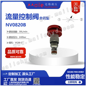Válvula de Control de Flujo Hidráulico Mailer Nv08 20B con Volante para Productos Petrolíferos, Presión Atmosférica de 1.5 Mpa - Product Image 5