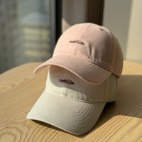 Casquette de papa personnalisée délavée avec broderie OEM et lettres sur calotte souple pour hommes et femmes