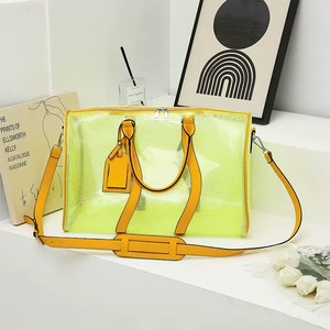 Sac de voyage en PVC transparent, vente en gros d'usine, nouveau design, sac fourre-tout amusant, sac bandoulière, organisateur de plage - Product Image 4