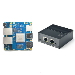 <span class=keywords><strong>NanoPi</strong></span> <span class=keywords><strong>R4S</strong></span> 1GB/4GB RK3399 มินิเราเตอร์อีเธอร์เน็ตแบบดูอัลกิกะบิตพร้อมระบบ OpenWrt/LEDE/Linux ขนาด 66x66 มม. - Product Image 1
